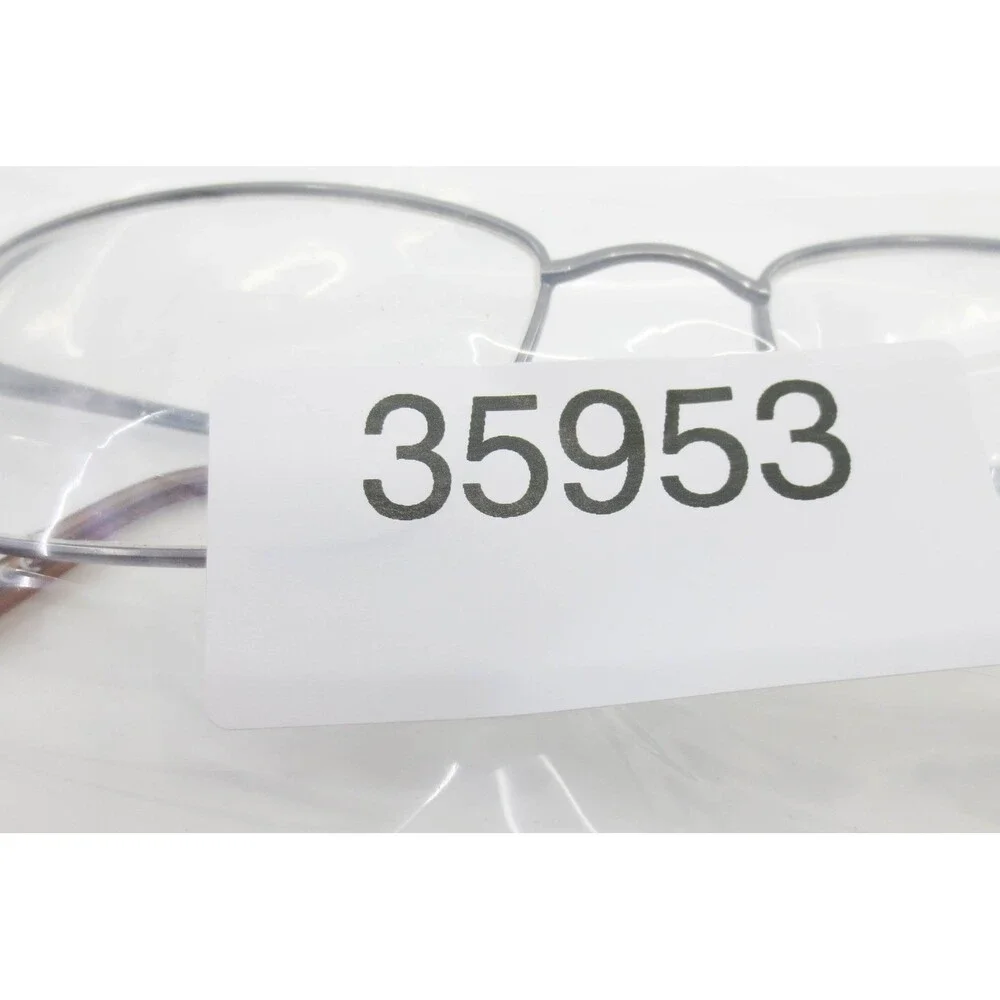 Flexon Wilson 600 033 Eyeglasses Frame Gunmetal Rectangular 53-17-145 Mens